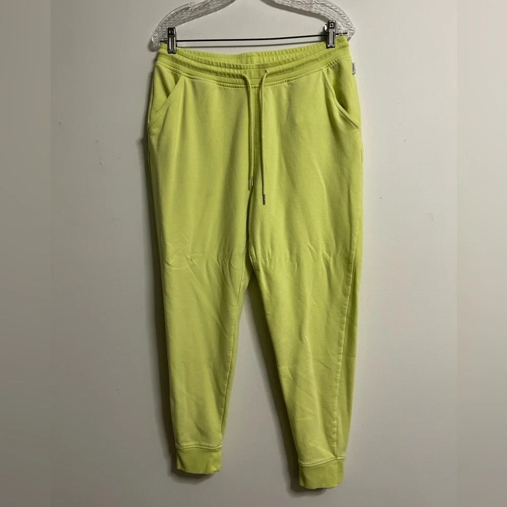 Eddie Bauer  Neon Green Sweatpants‎